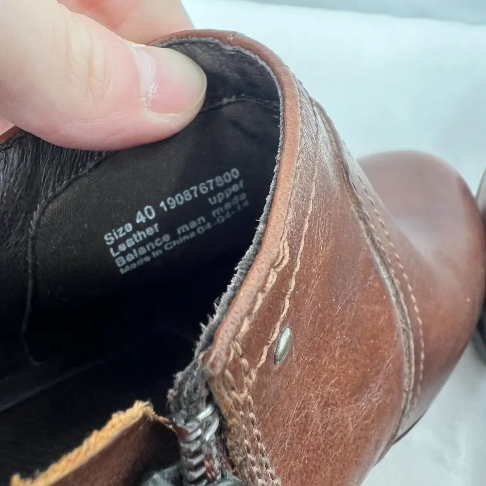 Dansko brown leather